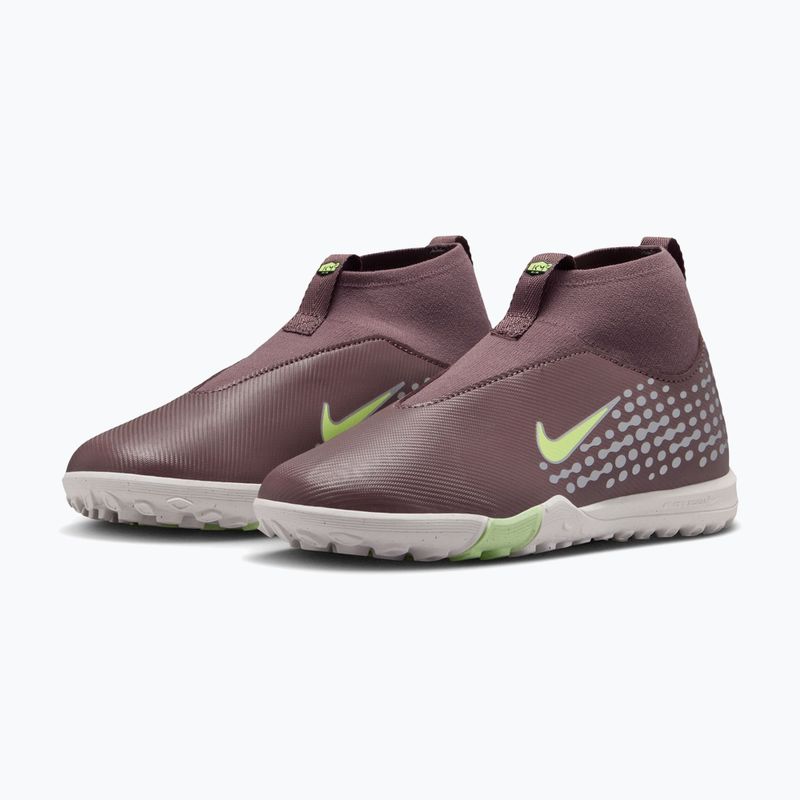 Кросівки футбольні дитячі Nike Zoom Superfly 10 Academy Kylian Mbappe TF plum eclipse/metallic silver 3