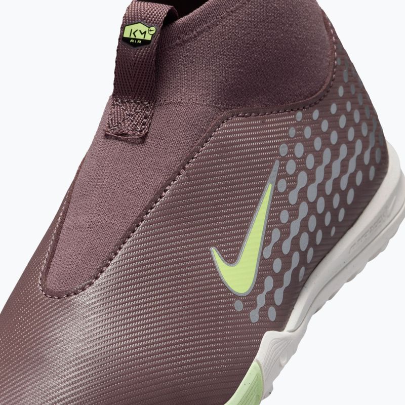 Кросівки футбольні дитячі Nike Zoom Superfly 10 Academy Kylian Mbappe TF plum eclipse/metallic silver 5