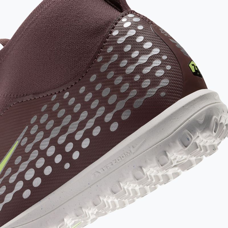 Кросівки футбольні дитячі Nike Zoom Superfly 10 Academy Kylian Mbappe TF plum eclipse/metallic silver 6