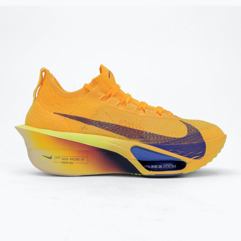 Кросівки для бігу чоловічі Nike Alphafly 3 laser orange/citron pulse/indigo burst 2