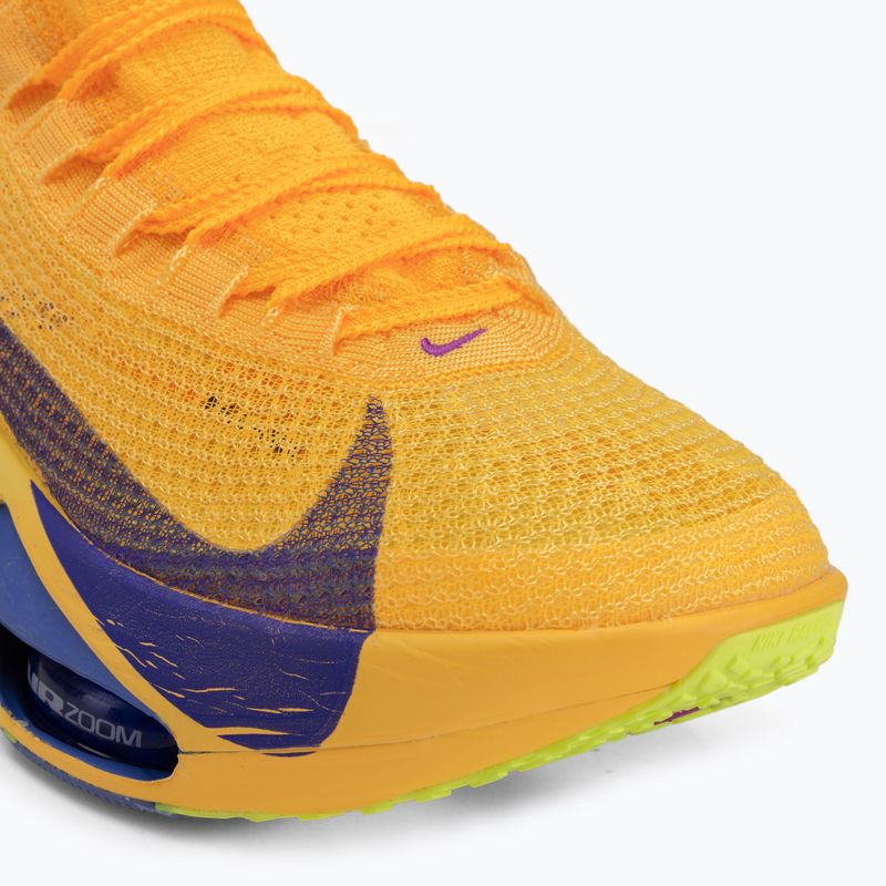 Кросівки для бігу чоловічі Nike Alphafly 3 laser orange/citron pulse/indigo burst 7