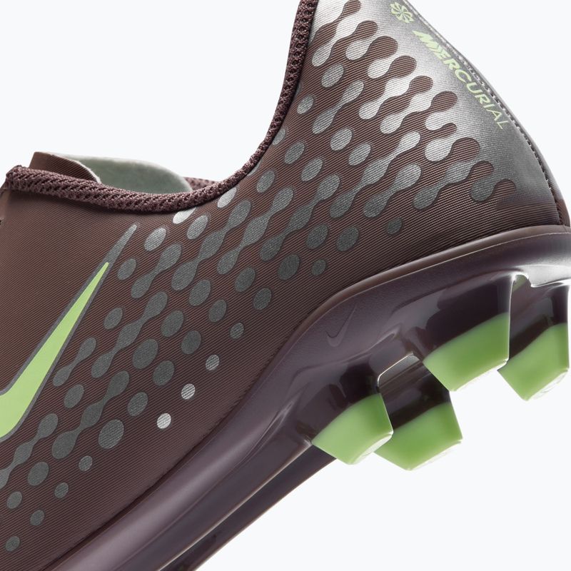 Кросівки футбольні дитячі Nike Vapor 16 Club Kylian Mbappe FG/MG plum eclipse/metallic silver 8