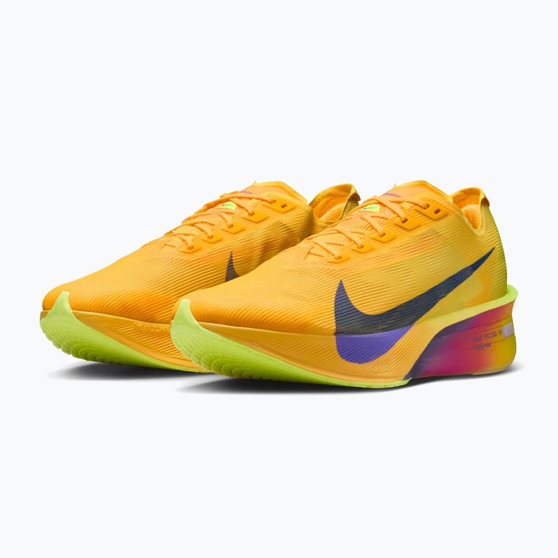 Buty do biegania męskie Nike Vaporfly 4 citron pulse/laser orange/indigo burst 3