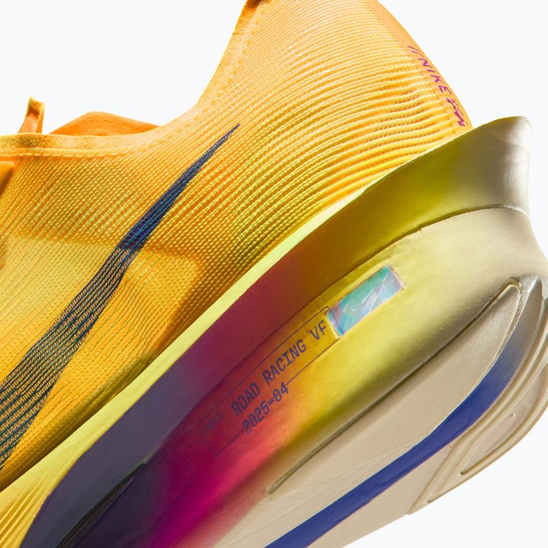 Кросівки для бігу чоловічі Nike Vaporfly 4 citron pulse/laser orange/indigo burst 9