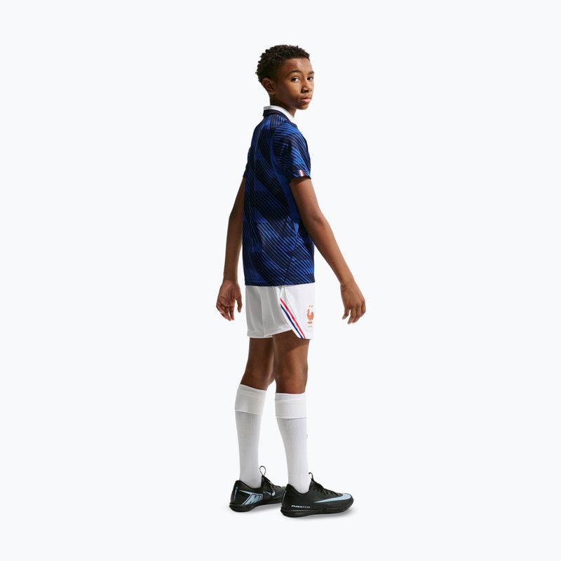 Шорти футбольні дитячі Nike FFF 2026 Stadium Home white/metallic copper 4