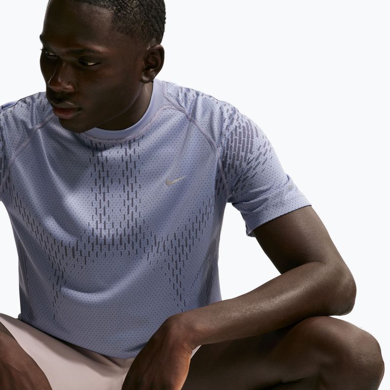 Футболка для бігу чоловіча Nike Stride Dri-Fit ADV iron purple/dark raisin 7