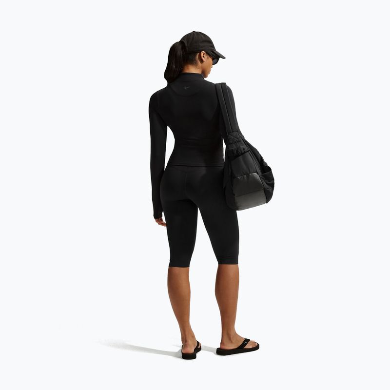 Longsleeve treningowy damski Nike Zenvy Dri-Fit Full Zip black/cool grey 3