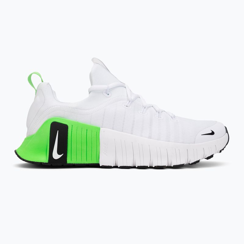 Кросівки для тренувань чоловічі Nike Free Metcon 6 white/green strike/black/black 2
