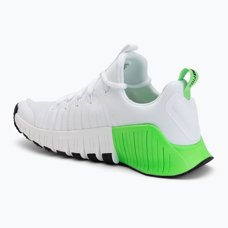 Кросівки для тренувань чоловічі Nike Free Metcon 6 white/green strike/black/black 3