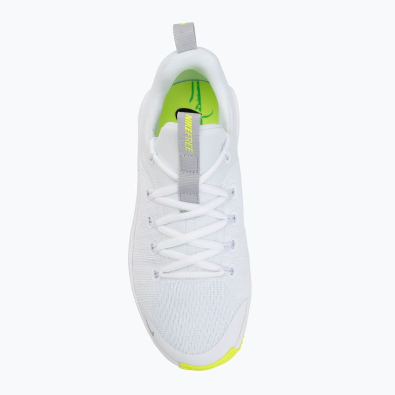 Кросівки для тренувань жіночі Nike Free Metcon 6 white/volt/metallic silver 5