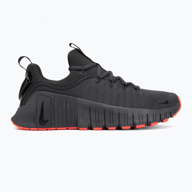 Buty treningowe męskie Nike Free Metcon 6 dark smoke grey/bright crimson/black 2