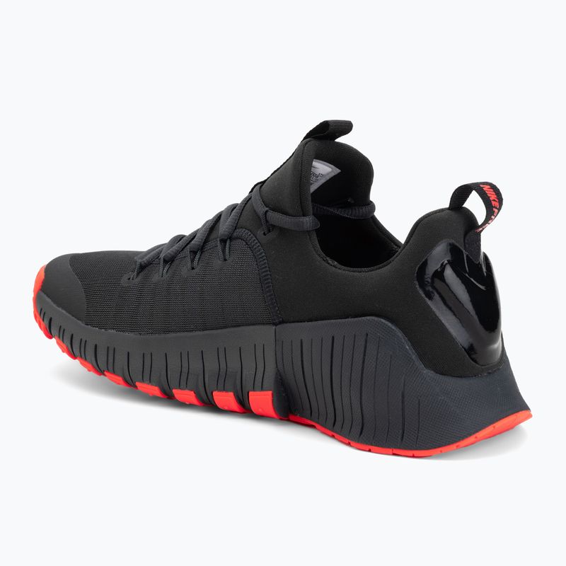 Кросівки для тренувань чоловічі Nike Free Metcon 6 dark smoke grey/bright crimson/black 3