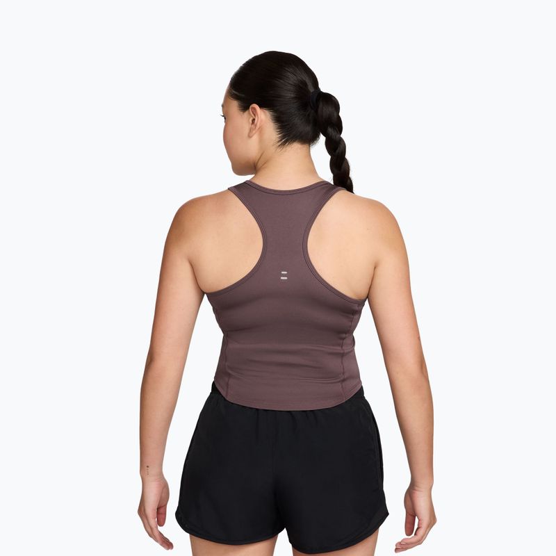 Футболка для бігу жіноча Nike Swoosh Run Dri-Fit tattoo/black/white 2