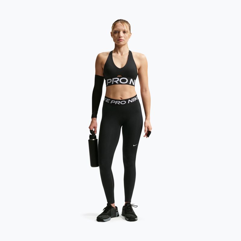 Бюстгальтер для тренувань Nike Pro Sculpt Medium Support black/white/white 2
