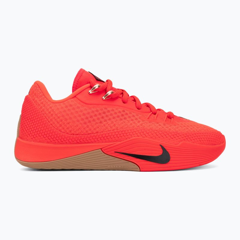 Кросівки баскетбольні чоловічі Nike Street Flare bright crimson/gum light brown/black 2