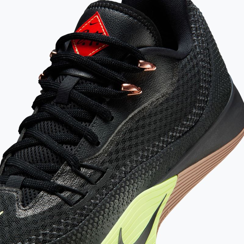 Кросівки баскетбольні чоловічі Nike Street Flare black/light lemon twist/desert dust/black 7