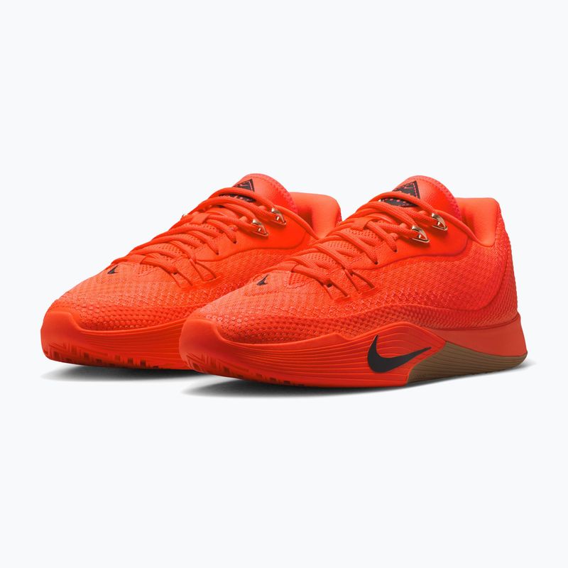 Кросівки баскетбольні чоловічі Nike Street Flare bright crimson/gum light brown/black 3