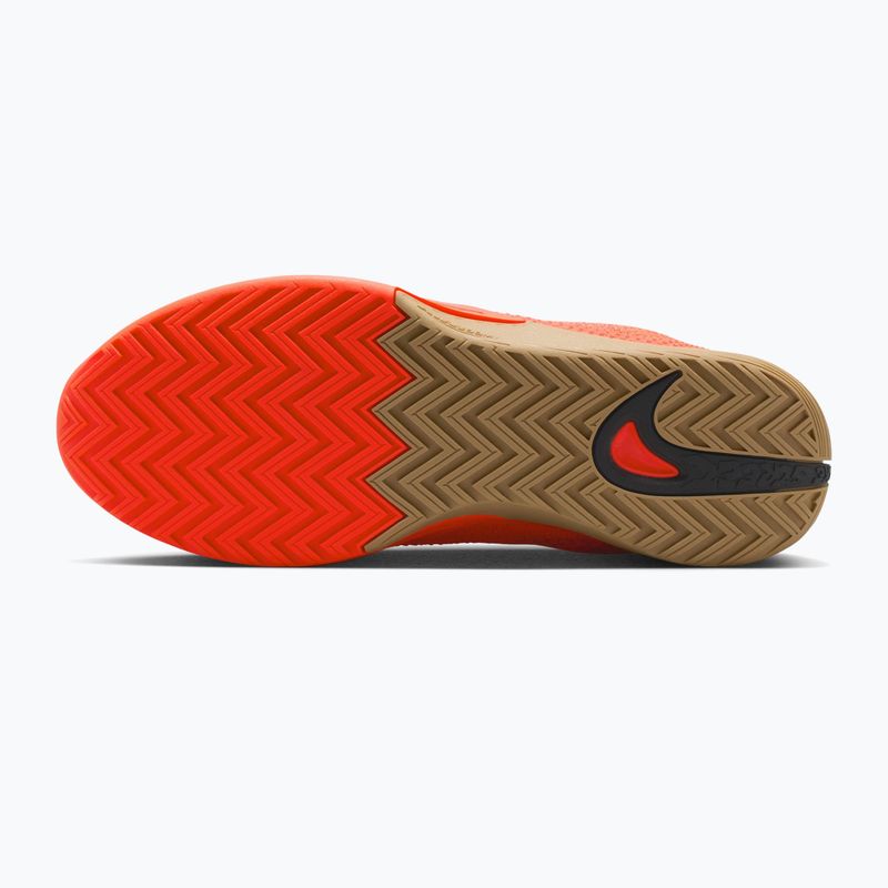 Кросівки баскетбольні чоловічі Nike Street Flare bright crimson/gum light brown/black 5
