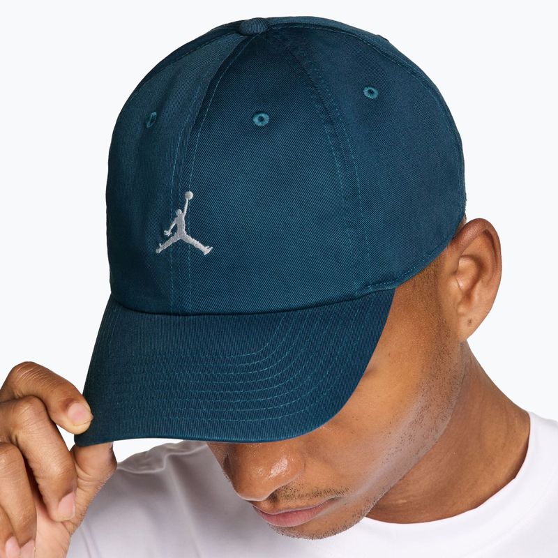 Кепка Nike Jordan Club Unstructured Curved-Bill squadron blue/sail 8