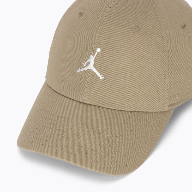 Кепка Nike Jordan Club Unstructured Curved-Bill khaki/sail 3