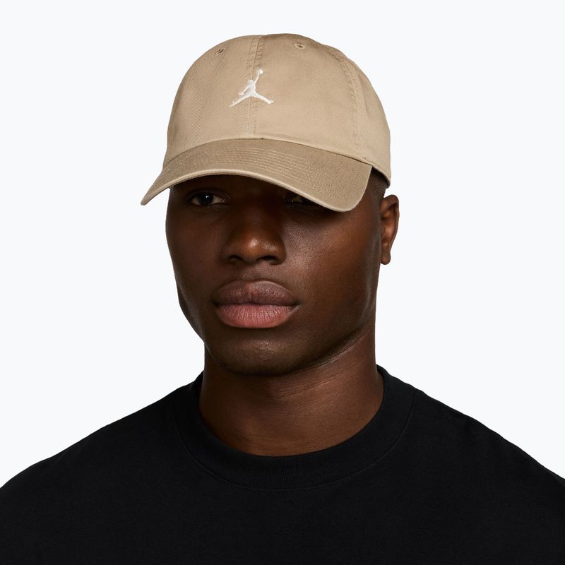 Кепка  Jordan Club Unstructured Curved-Bill khaki/sail 5