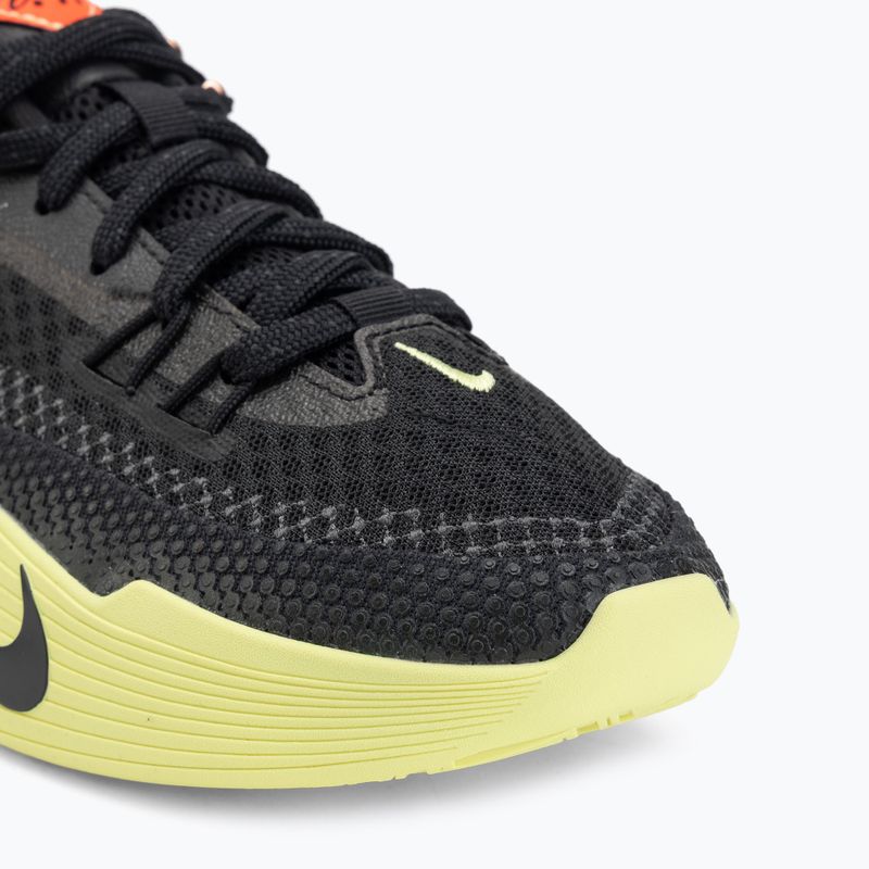 Кросівки баскетбольні чоловічі Nike Street Flare black/light lemon twist/desert dust/black 7