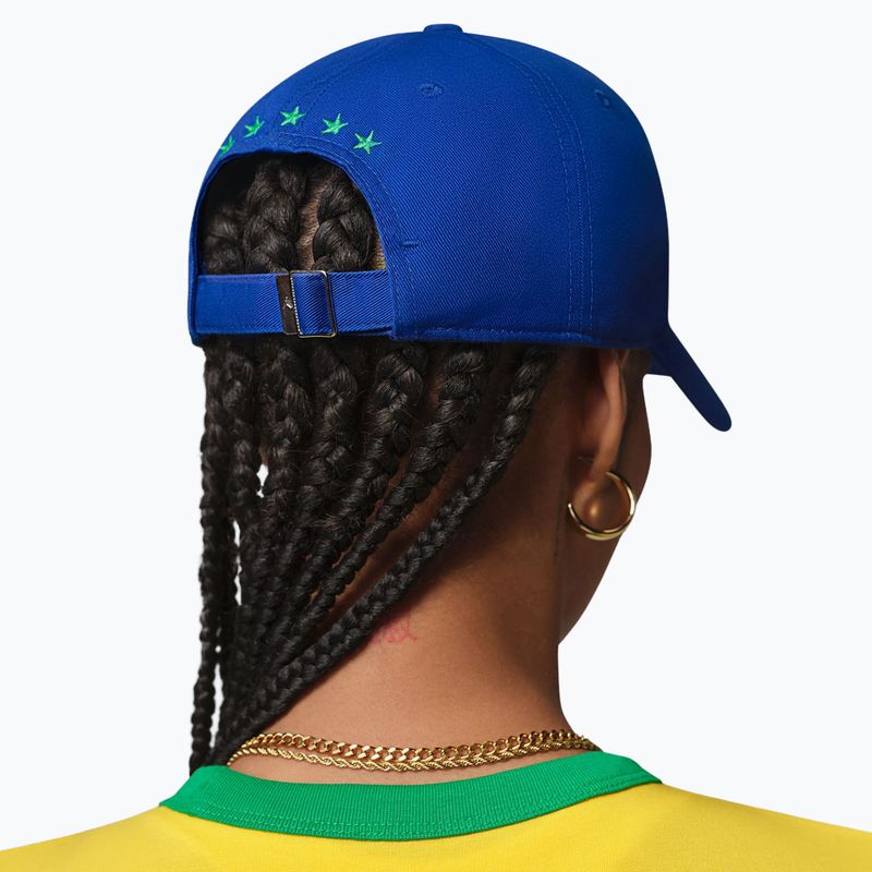 Czapka z daszkiem  Nike Jordan Club old royal/varsity maize 2