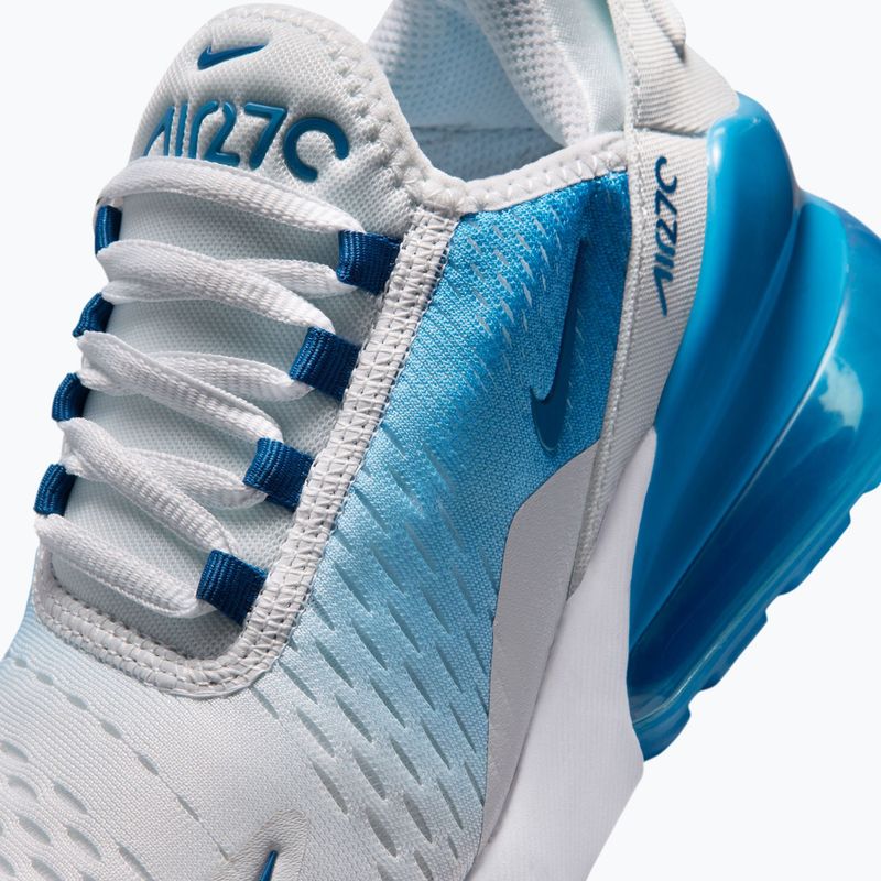 Кросівки дитячі Nike Air Max 270 off white/dutch blue/court blue 8