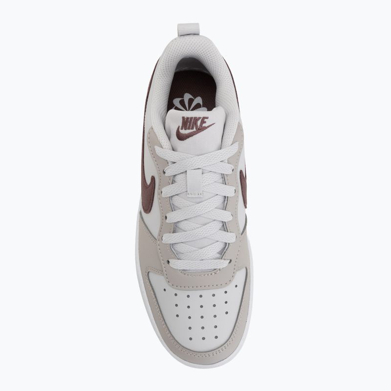 Кросівки дитячі Nike Court Borough Low Essential+ vast grey/moon particle/white/tattoo 5