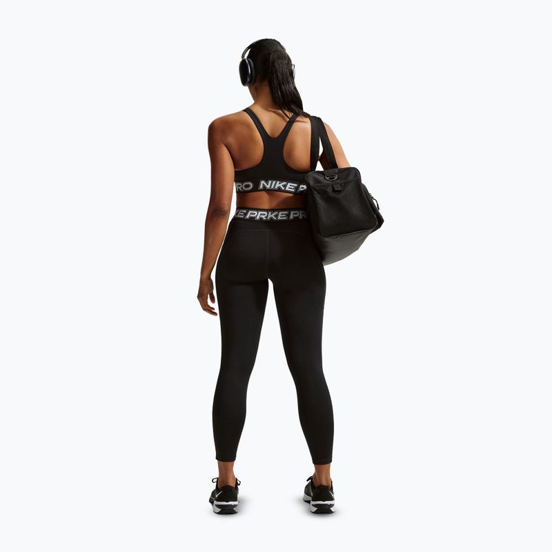 Жіночі легінси Nike Pro Mid-Rise 7/8 black/white/white 3