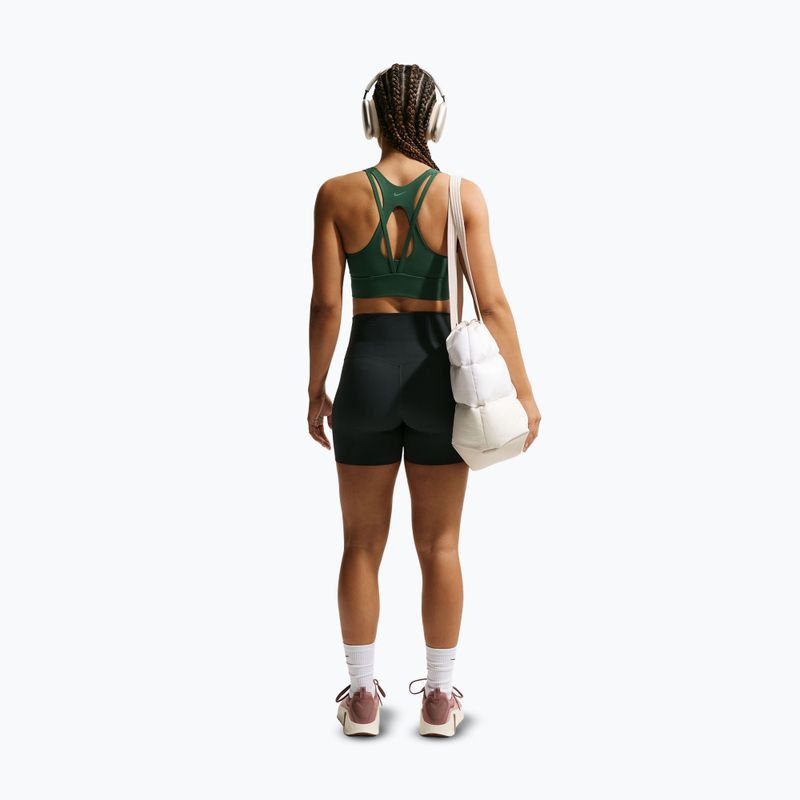 Бюстгальтер для тренувань Nike Zenvy Light Support Longline fir/white 3