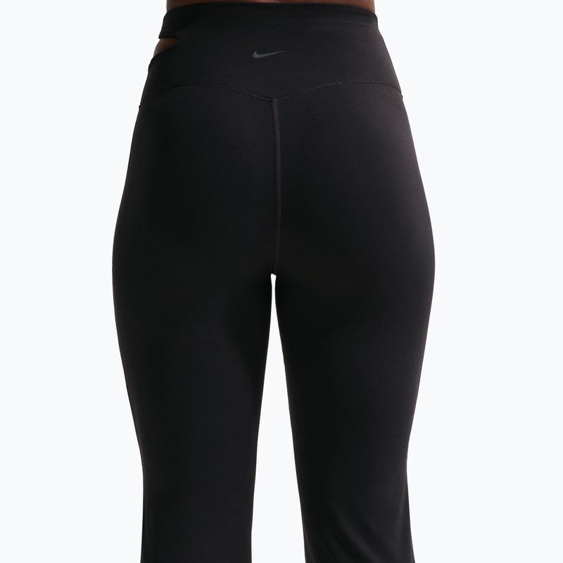 Штани для тренувань жіночі Nike Zenvy High-Waisted Flared black/pcg3c 4
