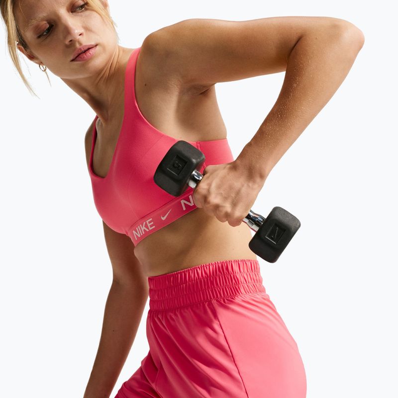 Жіночі шорти Nike One Dri-Fit High-Waisted 3" 2In1 sea coral/white 5