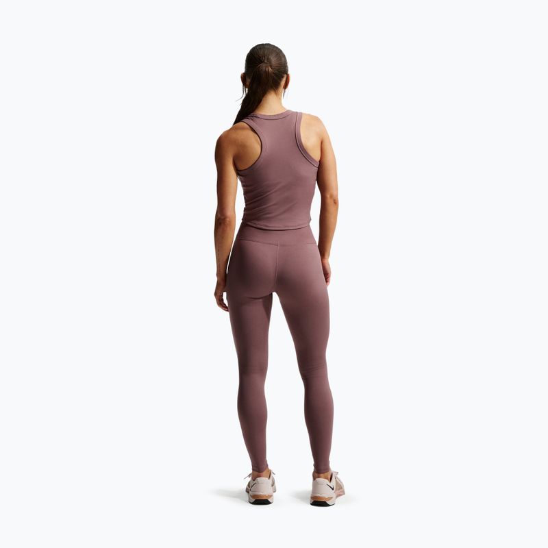 Легінси жіночі Nike One Seamless Front High-Waisted tattoo/white 3