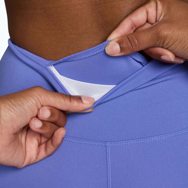 Жіночі легінси Nike One Seamless Front High-Waisted sapphire/white 6