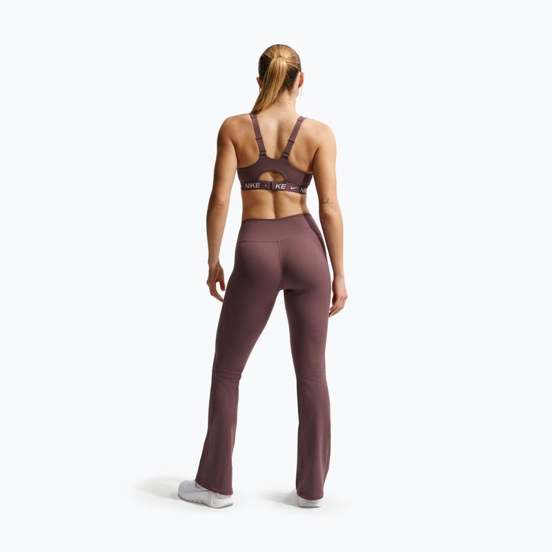 Легінси жіночі Nike One High Waisted Flared tattoo/white 3