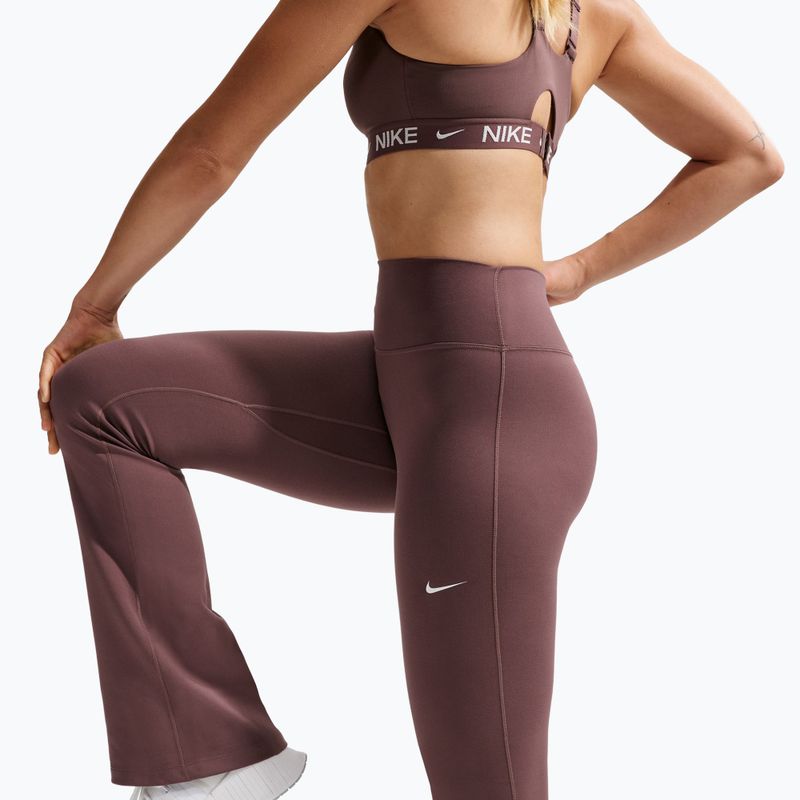 Легінси жіночі Nike One High Waisted Flared tattoo/white 4