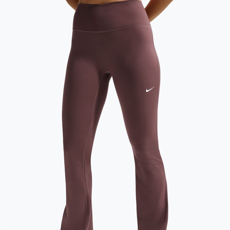 Легінси жіночі Nike One High Waisted Flared tattoo/white 5