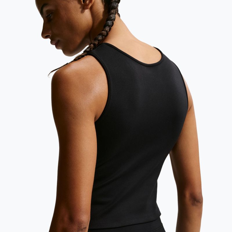 Футболка для тренувань жіноча Nike One Dri-Fit TT black/white 5