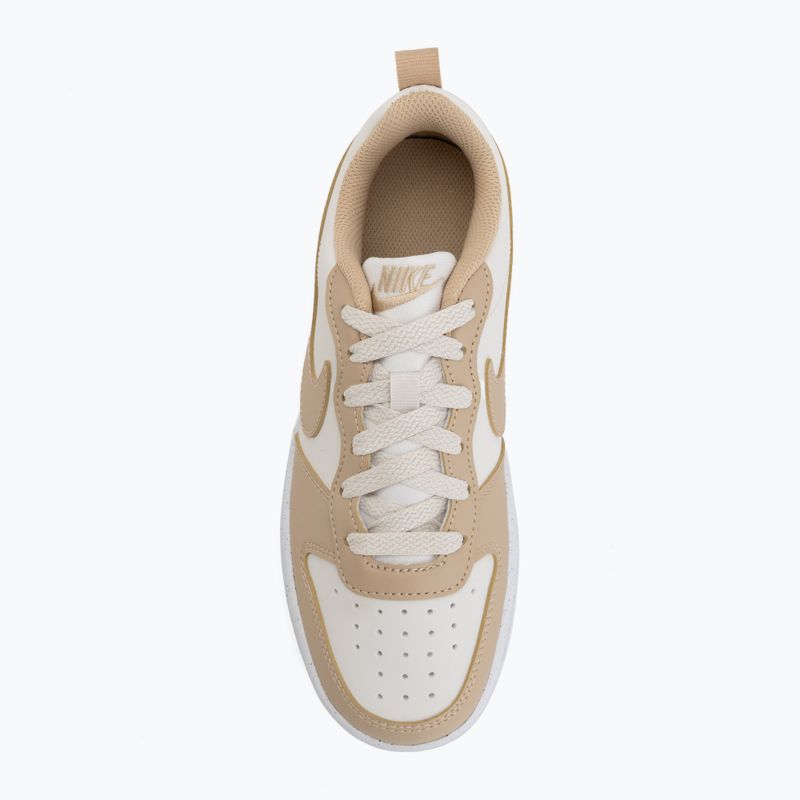Кросівки дитячі Nike Court Borough Low Next Bloom phantom/white/linen 5