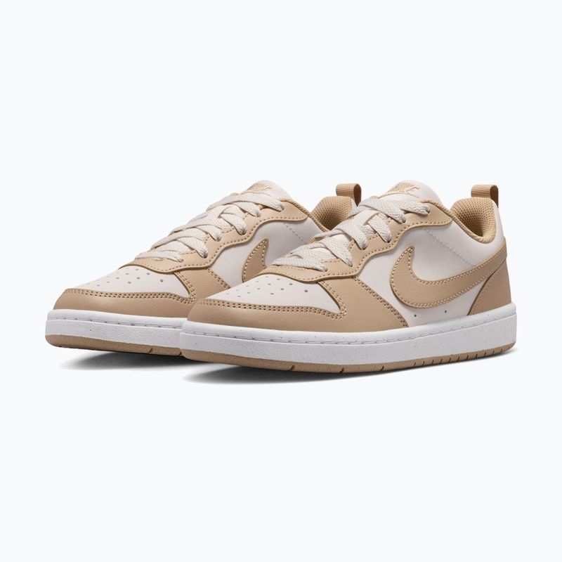 Кросівки дитячі Nike Court Borough Low Next Bloom phantom/white/linen 10