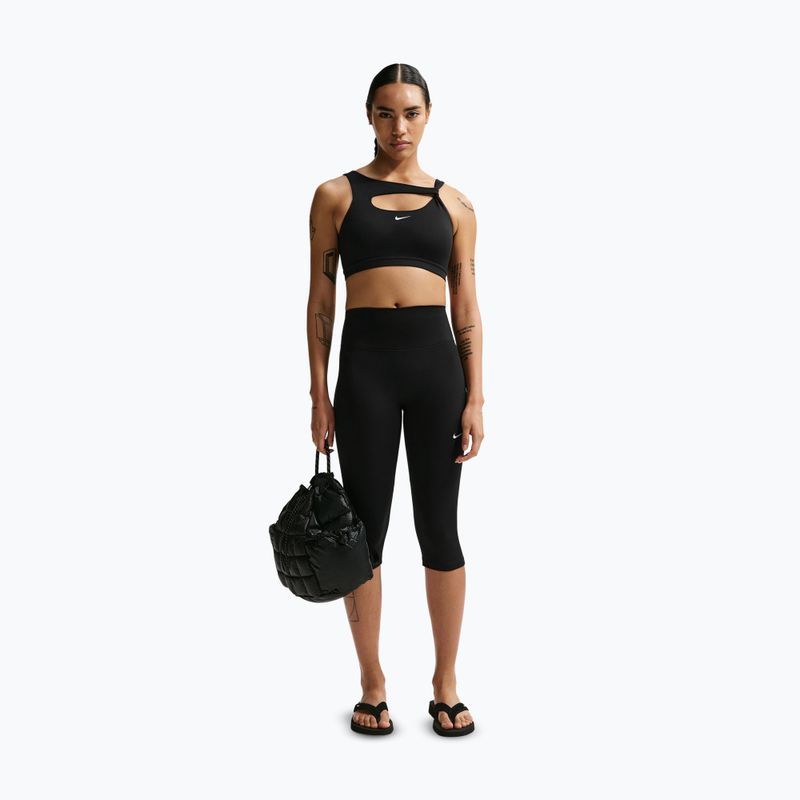 Бюстгальтер для тренувань Nike One Medium Support black/white 2