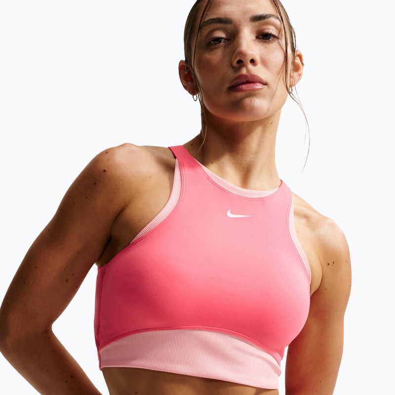 Бюстгальтер для тренувань Nike One Medium Support Sea coral/bleached coral/white 5