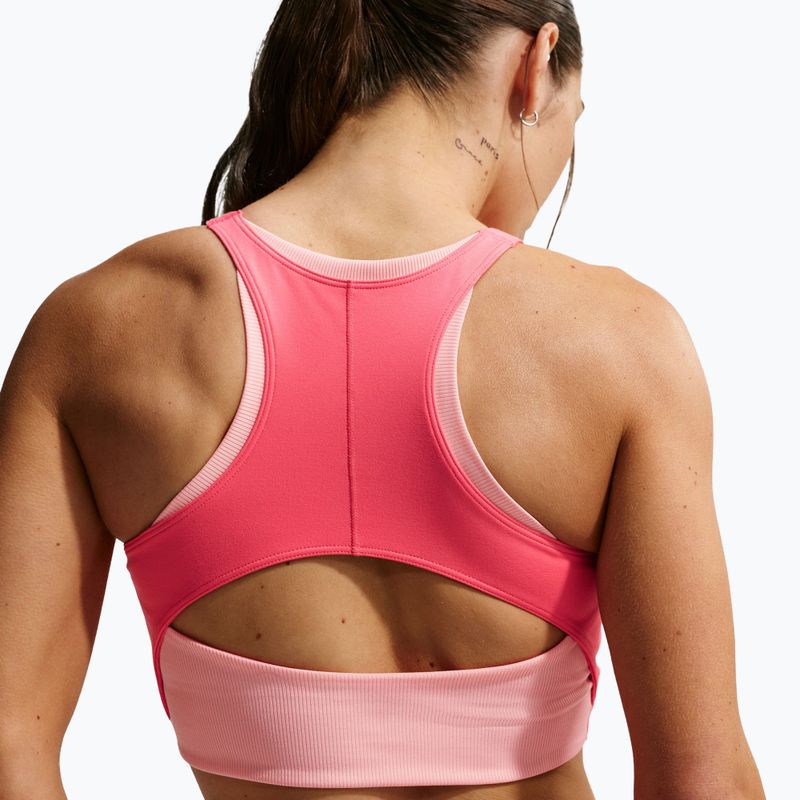 Бюстгальтер для тренувань Nike One Medium Support Sea coral/bleached coral/white 6