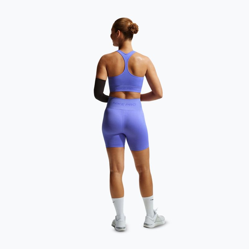 Жіноча футболка Nike Pro Seamless Dri-Fit Cropped sapphire 3