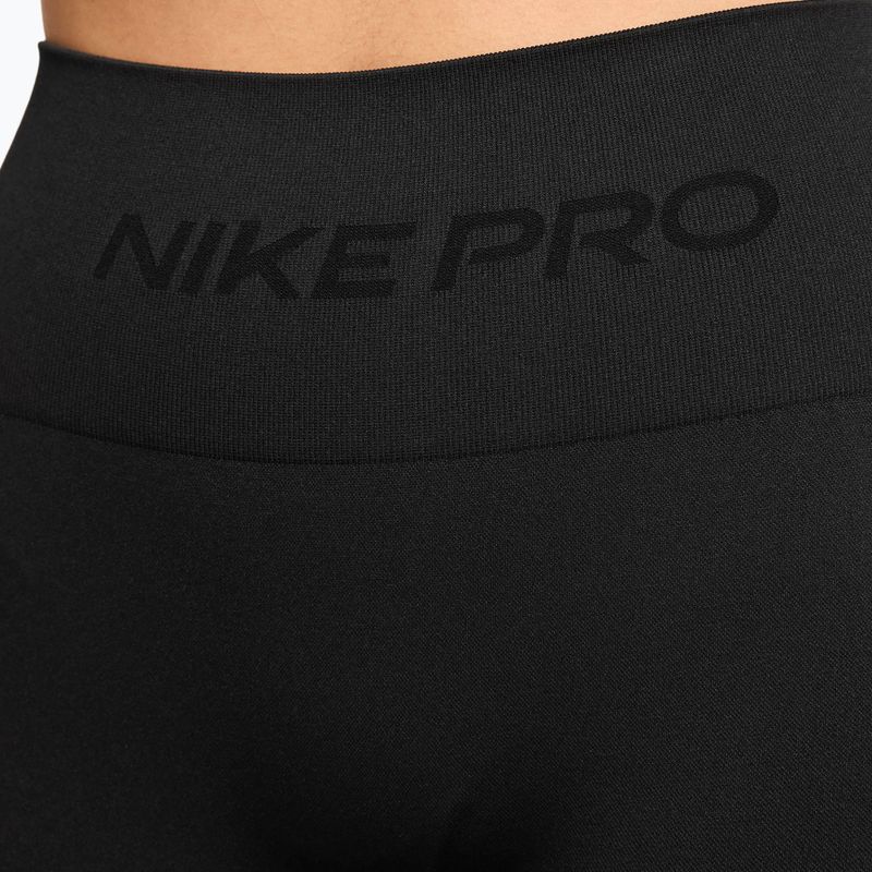 Legginsy damskie Nike Pro Seamless High-Waisted 7/8 black 6