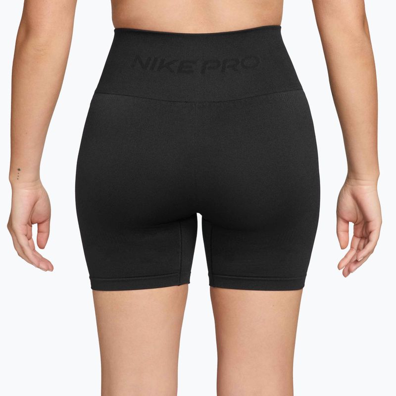Жіночі шорти Nike Pro Seamless High-Waisted Biker 5" czarny 2