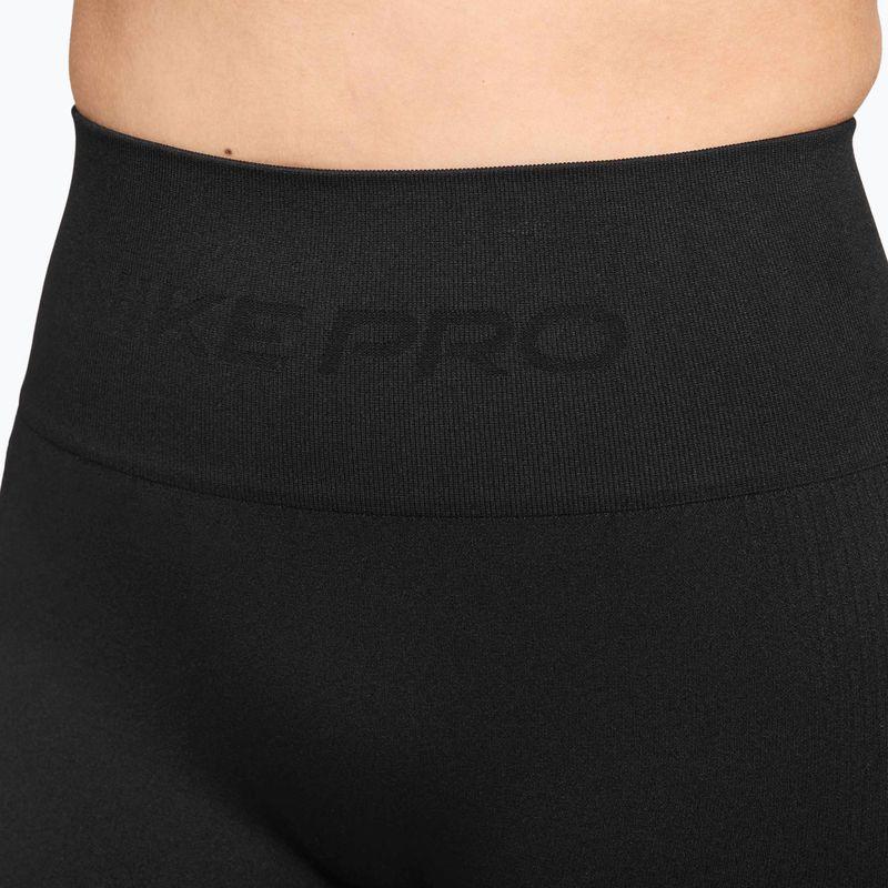 Шорти жіночі Nike Pro Seamless High-Waisted Biker 5" black 4