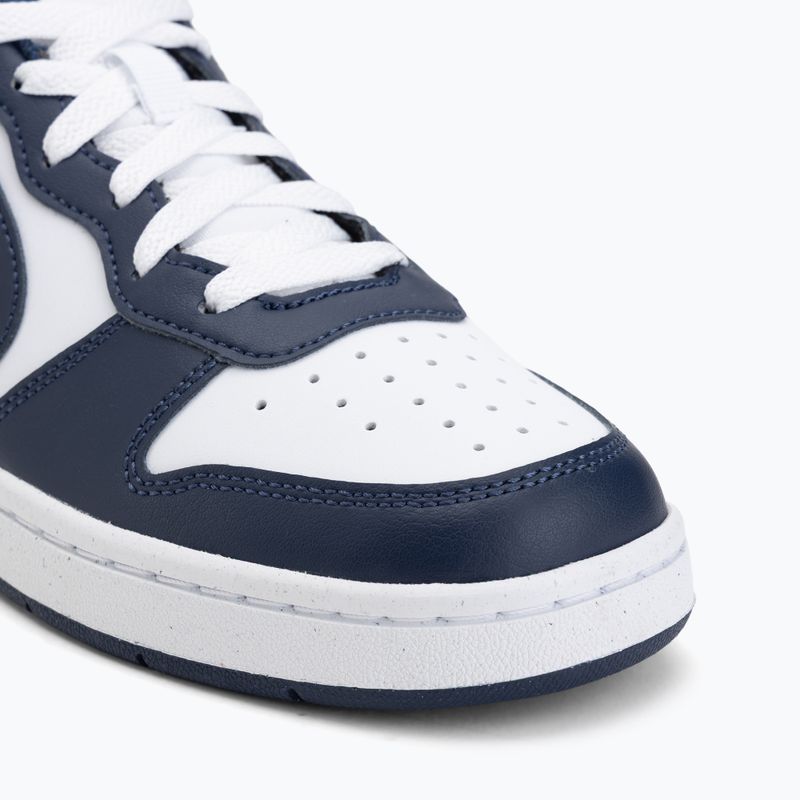 Кросівки дитячі Nike Court Borough Low Next Bloom white/white/midnight navy 7