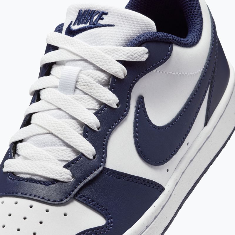 Кросівки дитячі Nike Court Borough Low Next Bloom white/white/midnight navy 8